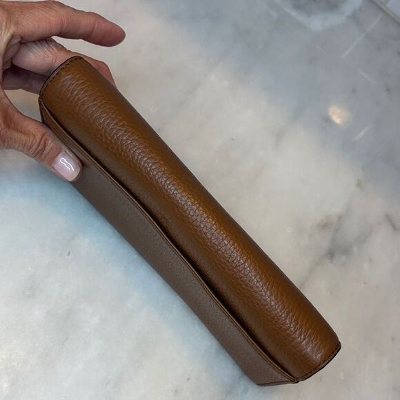 Michael Kors Pebbled Leather Fulton Flap Medallion Wallet - Picture 9 of 16